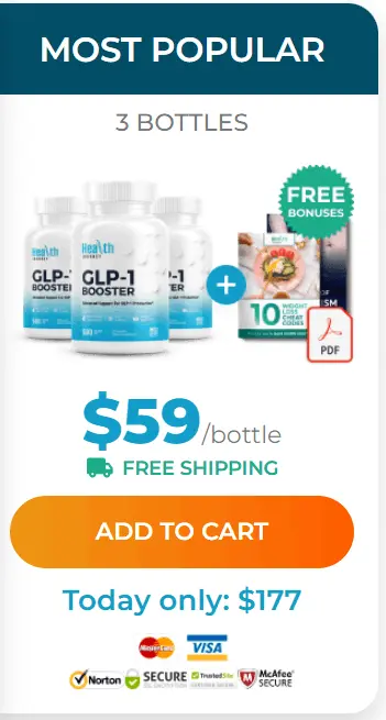Buy GLP-1 Booster 3 Bottle